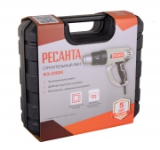 Фен строительный ФЭ-2000К Ресанта 75/2/1 75/2/1