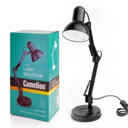 Светильник KD-313 C02 настол. 230В 60Вт E27 черн. Camelion 13640 13640