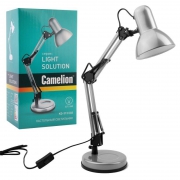 Светильник KD-313 C03 настол. 230В 60Вт E27 серебро Camelion 13641 13641