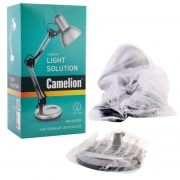 Светильник KD-313 C03 настол. 230В 60Вт E27 серебро Camelion 13641 13641