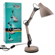 Светильник KD-331 C26 настол. 230В 40Вт E27 тауп Camelion 13873 13873