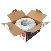 Кабель витая пара U/UTP кат.5e 4 пары solid 24AWG PVC сер. TERACOM PRO PRO EKF TRP-5EUTP-04PVC-GY-IN3 TRP-5EUTP-04PVC-GY-IN3