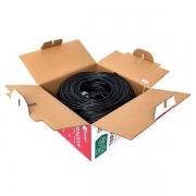 Кабель витая пара F/UTP кат.5e 4 пары solid внешний оболочка LDPE черн. TERACOM EKF TRC-5EFTP-04PE-BK-OUT3 TRC-5EFTP-04PE-BK-OUT3