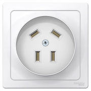 Розетка 1-м СП Blanca 32А IP20 400В 3п+N бел. SE BLNSR003241 BLNSR003241