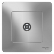 Розетка телевизионная TV 1-м СП Blanca коннектор алюм. SE BLNTS000013 BLNTS000013