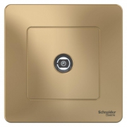 Розетка телевизионная TV 1-м СП Blanca коннектор титан SE BLNTS000014 BLNTS000014