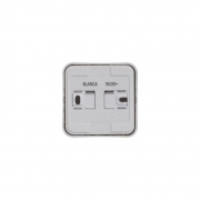Розетка 1-м ОП Blanca 16А IP20 250В с заземл. защ. шторки с изолир. пластиной бел. SE BLNRA011111 BLNRA011111