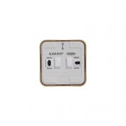 Выключатель 1-кл. ОП Blanca 10А IP20 (сх. 1) 250В с изолир. пластиной ясень SE BLNVA101015 BLNVA101015