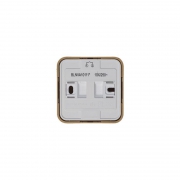 Выключатель 1-кл. ОП Blanca 10А IP20 (сх. 1) 250В с подсветкой с изолир. пластиной ясень SE BLNVA101115 BLNVA101115