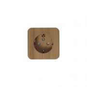 Розетка 1-м ОП Blanca 16А IP20 250В с заземл. защ. шторки с изолир. пластиной ясень SE BLNRA011115 BLNRA011115