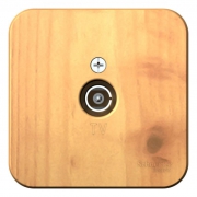 Розетка телевизионная TV ОП Blanca коннектор с изолир. пластиной ясень SE BLNTA000015 BLNTA000015