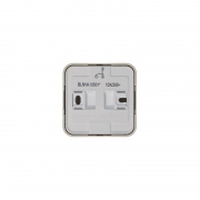 Выключатель 2-кл. ОП Blanca 10А IP20 (сх. 5) 250В с изолир. пластиной беж. SE BLNVA105017 BLNVA105017