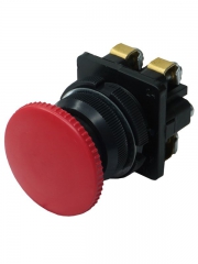 Выключатель кнопочный КЕ-021 У3 исп.2 1з+1р гриб без фиксации IP40 10А 660В красн. Электротехник ET511659 ET511659
