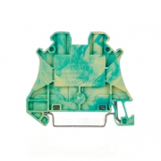 Клемма заземления винтовой зажим 2 точки подключения 4кв.мм DKC TUR-4-PE TUR-4-PE