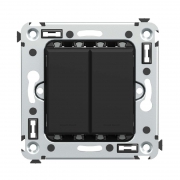 Кнопка 2-кл. СП Avanti 