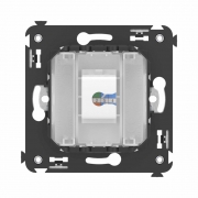 Розетка телефонная 1-м СП Avanti 