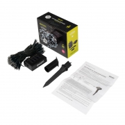 Светильник светодиодный садовый SLR-G01-100W гирлянда 100 бел. LED на солнечн. батарее ФАZА 5027305 5027305