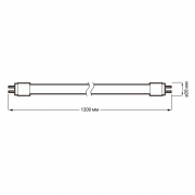 Лампа светодиодная FLL T8-1200 18Вт 4000К нейтр. бел. G13 230В 50Гц ФАZА 5032804 5032804