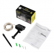 Светильник светодиодный садовый SLR-G03-200W нить 200LED холод. бел. на солнечн. батарее ФАZА 5033337 5033337