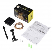 Светильник светодиодный садовый SLR-G03-200Y нить 200 LED желт. на солнечн. батарее ФАZА 5033344 5033344