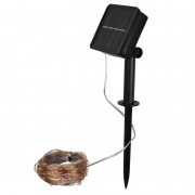 Светильник светодиодный садовый SLR-G03-200Y нить 200 LED желт. на солнечн. батарее ФАZА 5033344 5033344