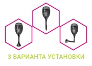 Светильник светодиодный садовый SLR-S06 72LED 78см IP44 эффект факела на солнечн. батарее ФАZА 5034266 5034266