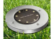 Светильник светодиодный SLR-S12 8SMD грунтовый IP44 корпус нерж. сталь солнечная батарея (уп.2шт) ФАZА 5040984 5040984