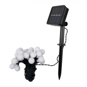 Светильник светодиодный SLR-G07-30M садовый; гирлянда матов. шарики мультицвет солнечная батарея ФАZА 5040847 5040847