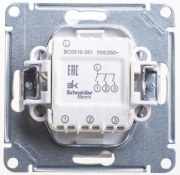 Выключатель 3-кл. СП W59 10А IP20 10AX механизм бел. SE VS0510-351-1-86 VS0510-351-1-86