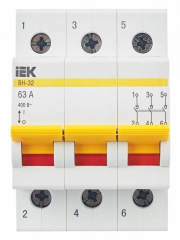 Выключатель нагрузки ВН-32 63А/3П IEK MNV10-3-063 MNV10-3-063