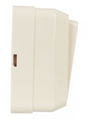 Выключатель 2-кл. ОП Октава 10А IP20 ВС20-2-0-ОКм крем. IEK EVO20-K33-10-DC EVO20-K33-10-DC