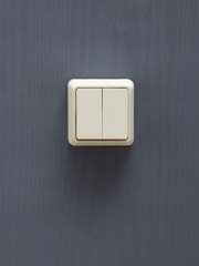 Выключатель 2-кл. ОП Октава 10А IP20 ВС20-2-0-ОКм крем. IEK EVO20-K33-10-DC EVO20-K33-10-DC