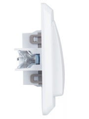 Выключатель 1-кл. СП Вега 10А IP20 ВС10-1-0-ВБ бел. IEK EVV10-K01-10-DM EVV10-K01-10-DM