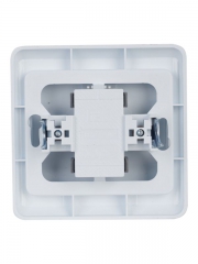 Выключатель 1-кл. СП Вега 10А IP20 ВС10-1-1-ВБ с индикацией бел. IEK EVV11-K01-10-DM EVV11-K01-10-DM