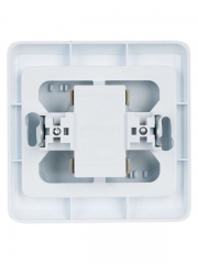 Выключатель 2-кл. СП Вега 10А IP20 ВС10-2-0-ВБ бел. IEK EVV20-K01-10-DM EVV20-K01-10-DM