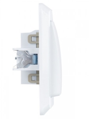 Выключатель 2-кл. СП Вега 10А IP20 ВС10-2-0-ВБ бел. IEK EVV20-K01-10-DM EVV20-K01-10-DM