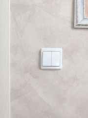 Выключатель 2-кл. СП Вега 10А IP20 ВС10-2-0-ВБ бел. IEK EVV20-K01-10-DM EVV20-K01-10-DM