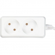 Удлинитель 2х1.5м без заземл. 10А IP20 У2 2P 250В 2х0.75 IEK WYP10-06-02-01-N WYP10-06-02-01-N