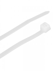 Хомут кабельный 4.8х300 нейл. бел. (уп.100шт) ИЭК UHH31-D048-300-100 UHH31-D048-300-100