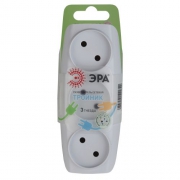 Разветвитель 3-м без заземл. 16А IP20 SP-3-W бел. Эра C0045527 C0045527