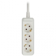 Удлинитель 3х3м с заземл. 16А IP20 U-3e-3m-3х1 ПВС 3х1 Эра Б0028370 Б0028370