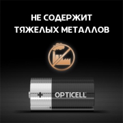 Элемент питания алкалиновый C/LR14 1.5В (блист. 2шт) Basic Opticell 5051004 5051004