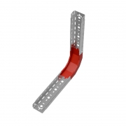 Угол для лотка вертикальный внутренний 90град. 100х50 сталь 0.8мм 