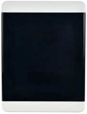 Корпус пластиковый ЩРВ-П-24 IP41 черн. прозр. дверь TEKFOR IEK TF5-KP12-V-24-41-K01-K03 TF5-KP12-V-24-41-K01-K03