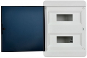 Корпус пластиковый ЩРВ-П-24 IP41 черн. прозр. дверь TEKFOR IEK TF5-KP12-V-24-41-K01-K03 TF5-KP12-V-24-41-K01-K03