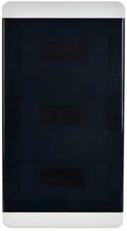 Корпус пластиковый ЩРН-П-36 IP41 черн. прозр. дверь TEKFOR IEK TF5-KP12-N-36-41-K01-K03 TF5-KP12-N-36-41-K01-K03