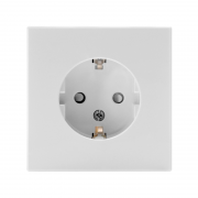 Розетка ArtGallery 16А с заземл. защ. шторки механизм бел. SE GAL000145 GAL000145