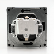 Розетка ArtGallery 16А с заземл. защ. шторки механизм базальт SE GAL001445 GAL001445