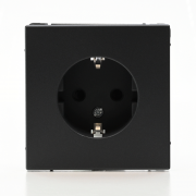 Розетка ArtGallery 16А с заземл. защ. шторки механизм базальт SE GAL001445 GAL001445