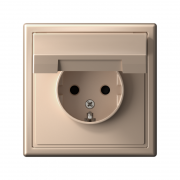 Розетка ArtGallery 16А IP20 с заземл. защ. шторки с крышкой механизм песочн. SE GAL001246 GAL001246
